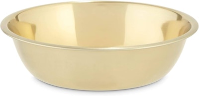 Gold Pet Bowl
