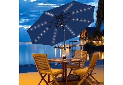 Patio Umbrella Solar Lights