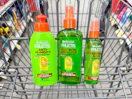 garnier hair care items in walgreens cart