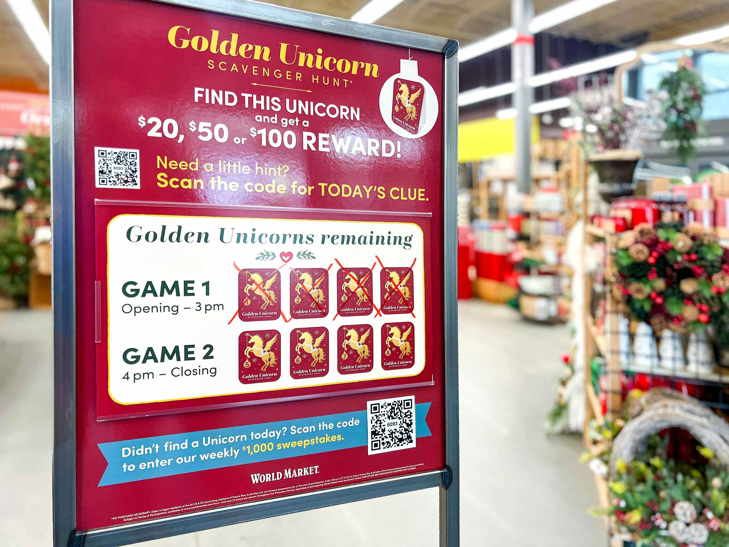 World Market Scavenger Hunt Expected to Return March 2024 The Krazy