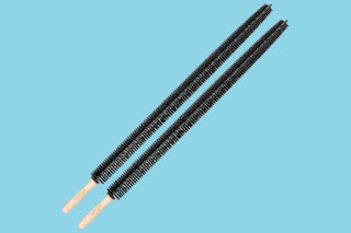 dryer brushes on template image