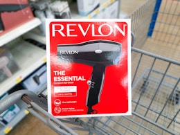 black Revlon hair dryer