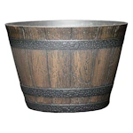Whiskey Barrel Planter