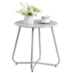 Round Metal Side Table