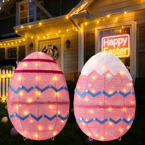 Outdoor Easter Egg Decorations