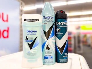 degree utraclear deodorant and sry sprays cvs target486
