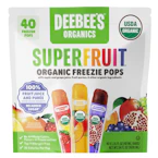 DeeBee's Organics Ice Pops 40-Pack