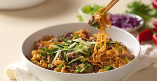 dish with chopsticks from noodles and company