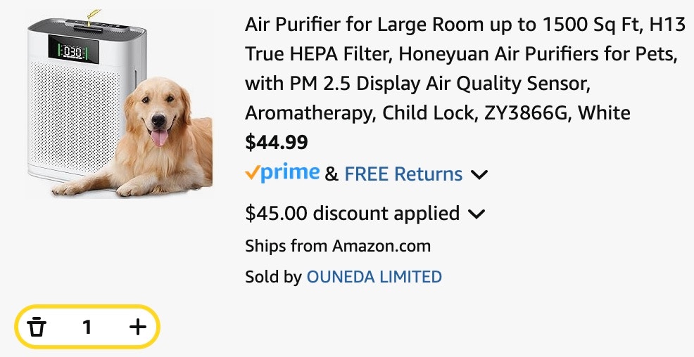 air purifier