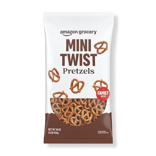 Amazon Grocery Mini Twist Pretzels