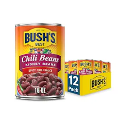 Spicy Dark Red Chili Beans 12-Pack