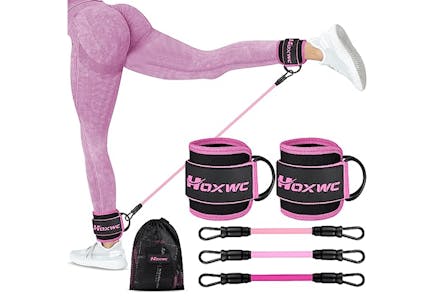 Ankle Resistance Bands With Cuffs