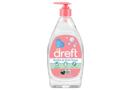 2 Dreft Bottle and Dish Soaps
