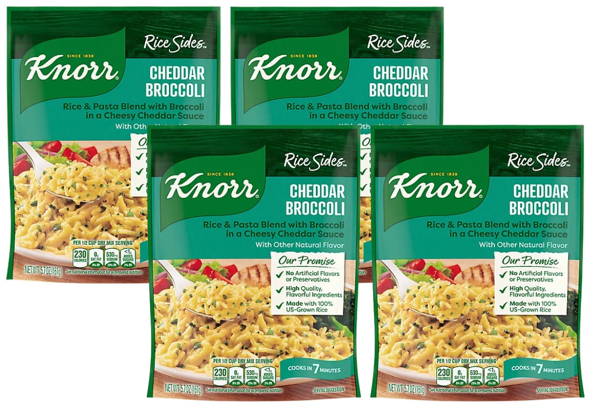 4 Knorr Sides 