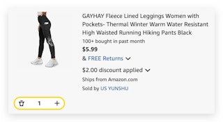 Fleece Lined Leggings