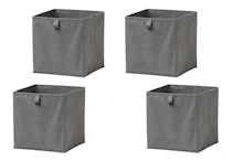 Brightroom Fabric Cube Bin Set