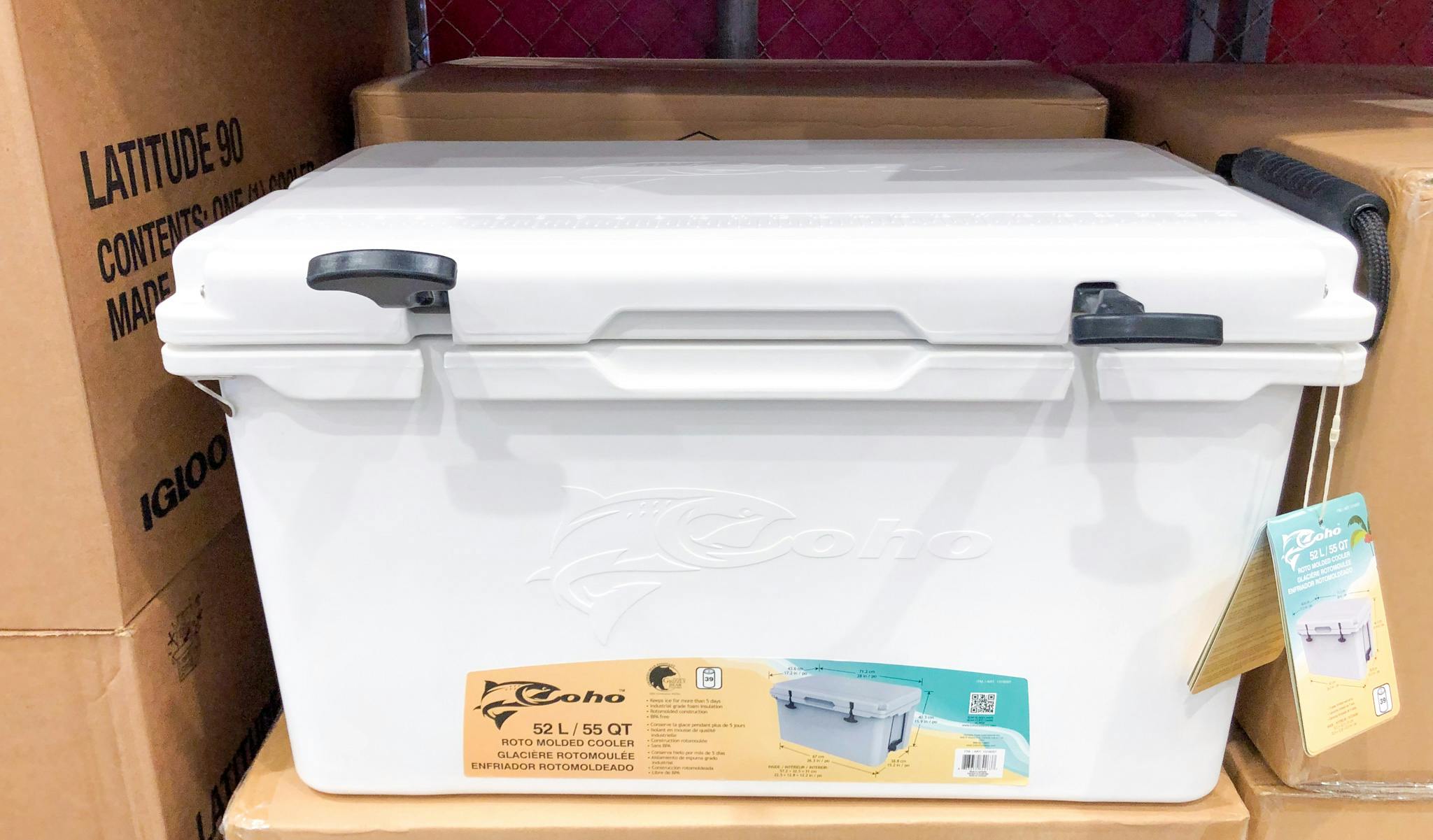 Coho 55Quart Rotomolded Cooler, Just 99.99 at Costco (Reg. 139.99