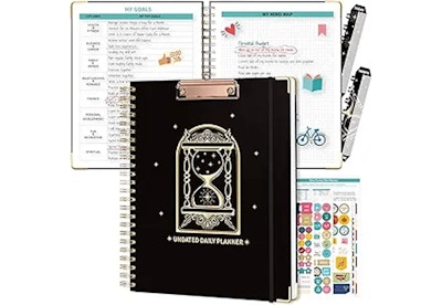 Undated Clipboard Planner