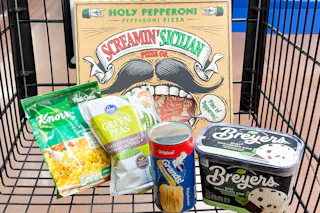 frys matchup groceries in shopping cart