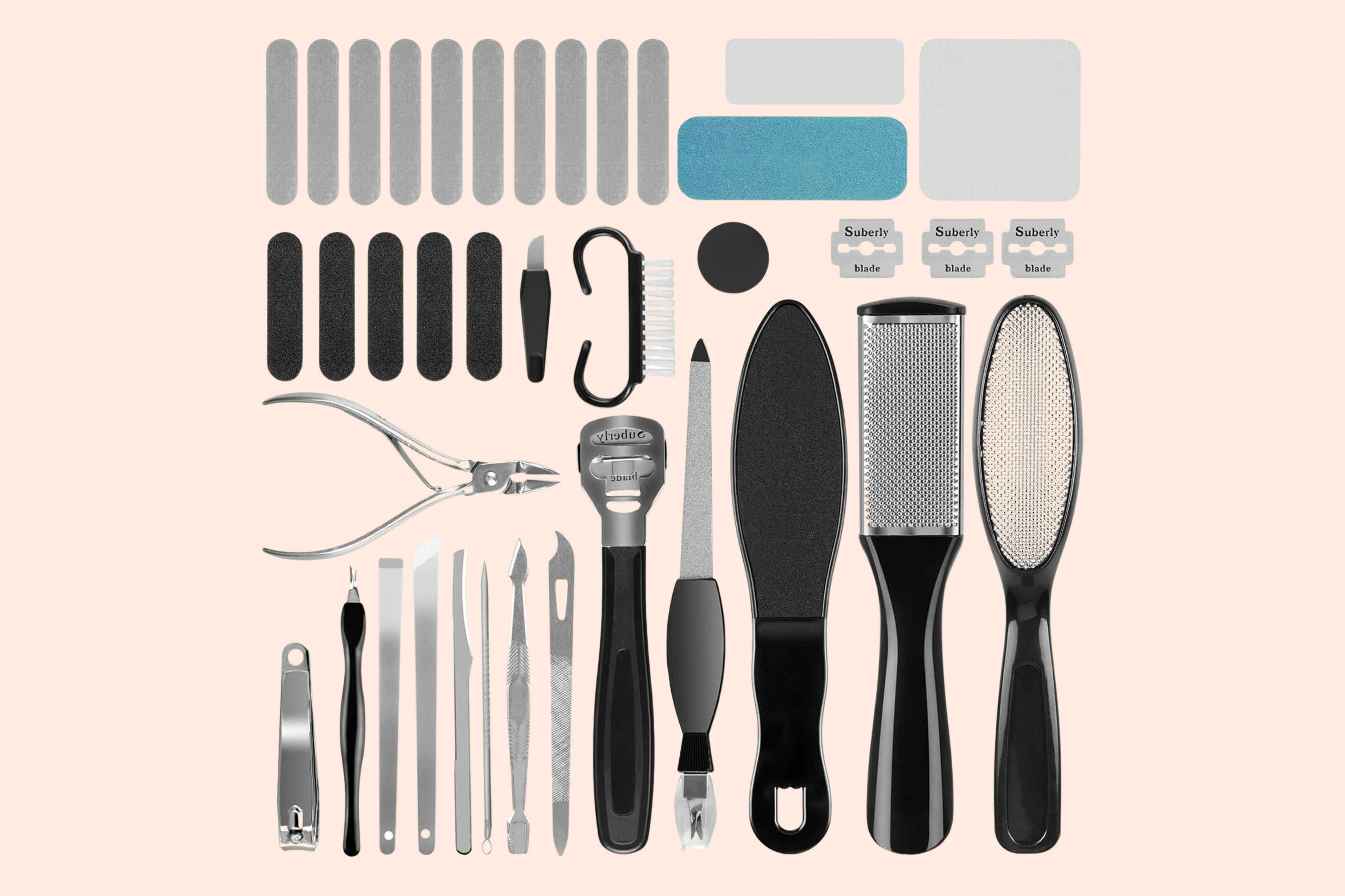 36-Piece Professional Pedicure Set, Only $9 on Amazon