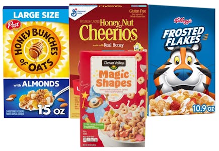 10 Cereal Boxes