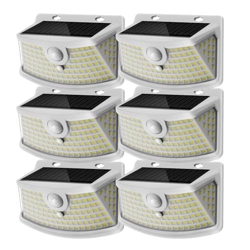 Solar Motion Sensor Lights 6-Pack
