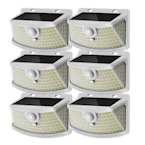 Solar Motion Sensor Lights 6-Pack