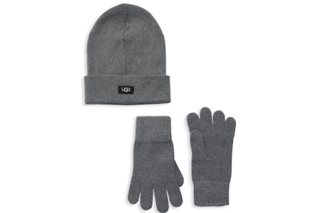 Ugg Hat and Gloves Set