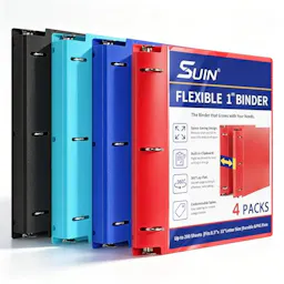 3-Ring Binders 4-Pack
