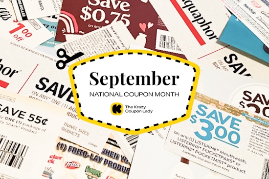 National coupon month September 2025