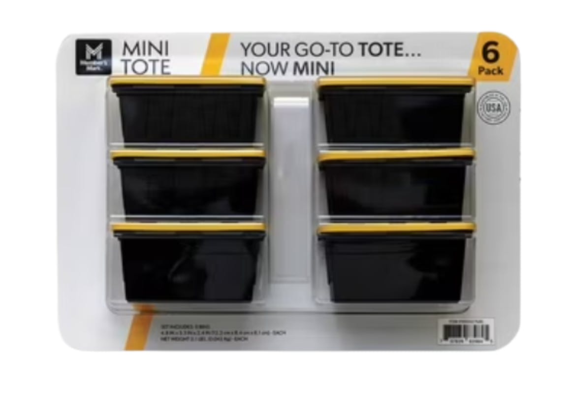 Member's Mark Mini Totes 6-Pack