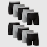 Hanes Men's Boxer Briefs 10-Pack