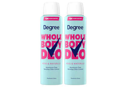 2 Degree Whole Body Dry Sprays