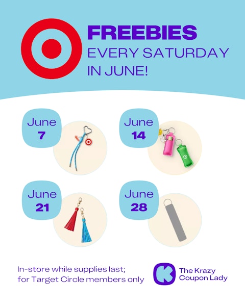 Target Summer Saturdays Charm Giveaway dates in 2025