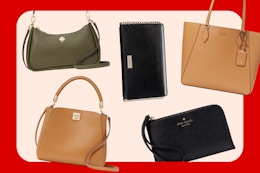 Double Stack Codes at Kate Spade Outlet: $61 Crossbody, $88 Tote, and More card image