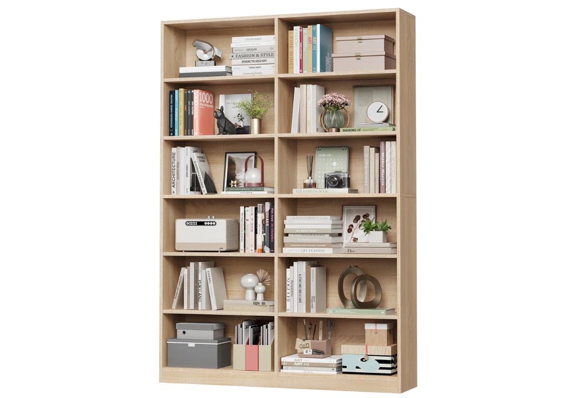 Ebern Designs 6-Tier Bookcase