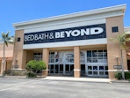 A Bed Bath & Beyond storefront.