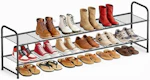Long 2-Tier Shoe Rack