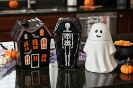 Walmart Halloween treat jar