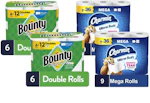 2 Charmin + 2 Bounty