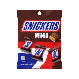 4 Snickers Mini Candies Bags