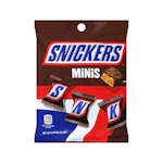 4 Snickers Mini Candies Bags