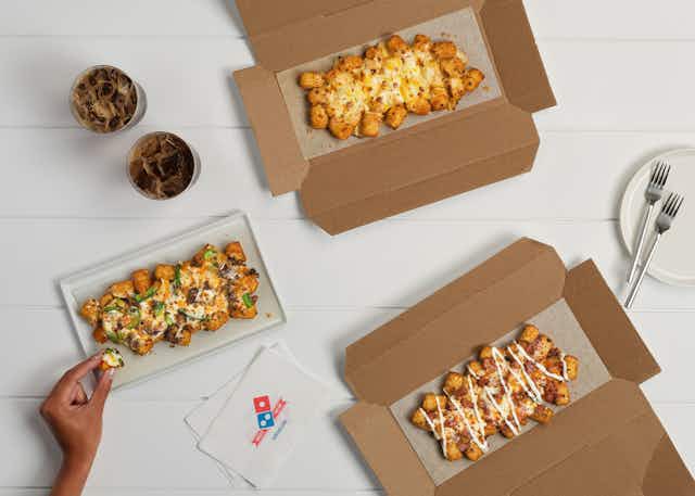 Domino's Loaded Tater Tots Launch Just in Time for the Game Day card image