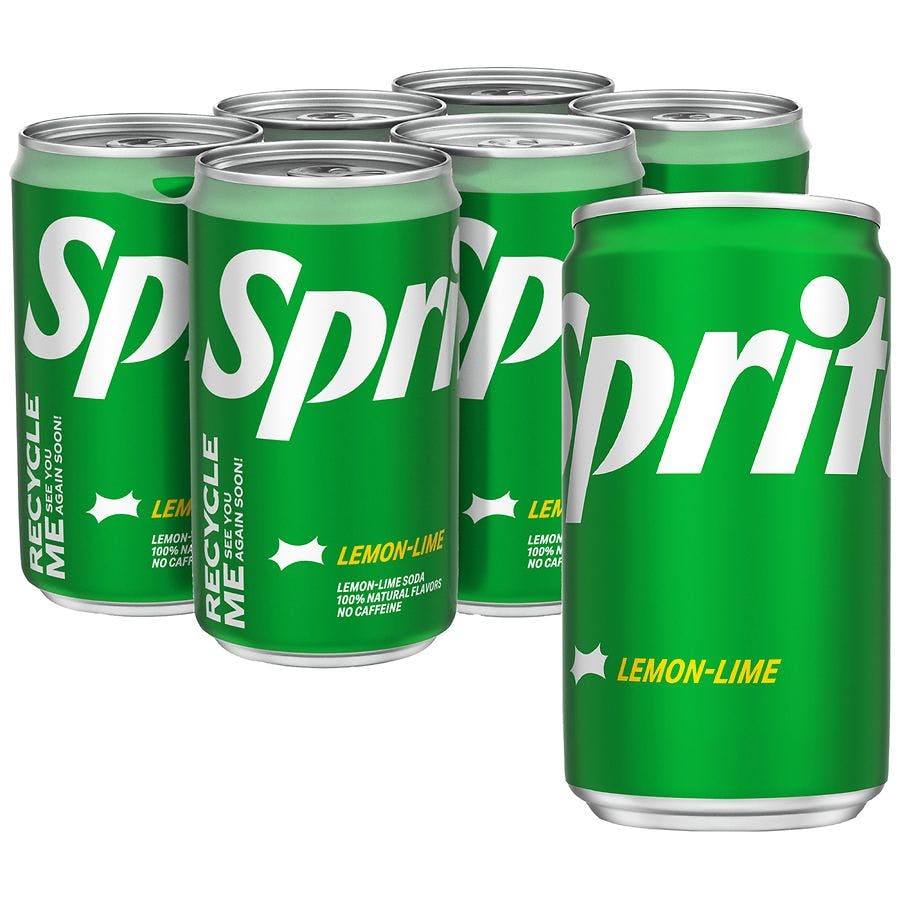 3 Sprite Soda 6-Packs