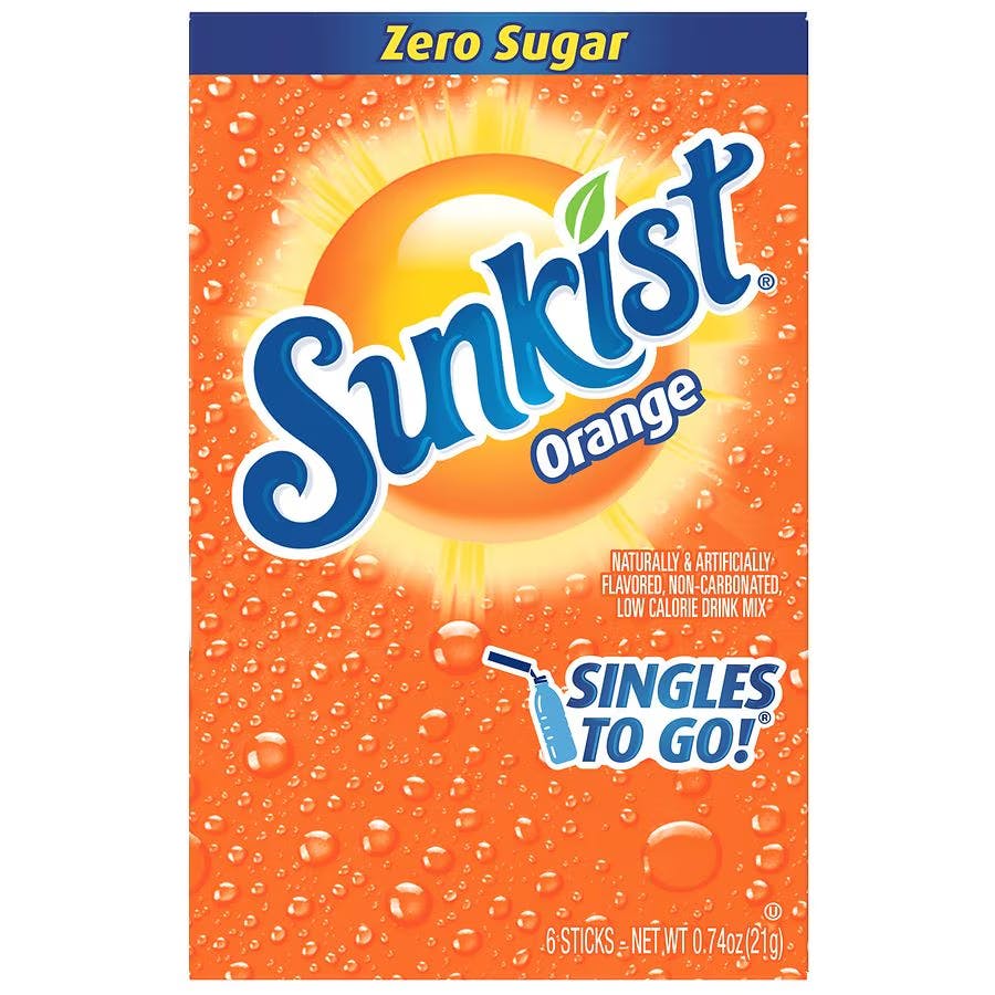 Sunkist Drink Mix Singles