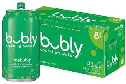 3 Bubly Sparkling Water