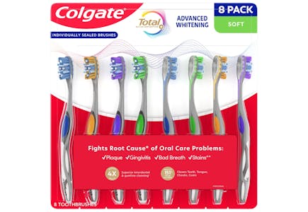 Colgate Toothbrush 8-Pack