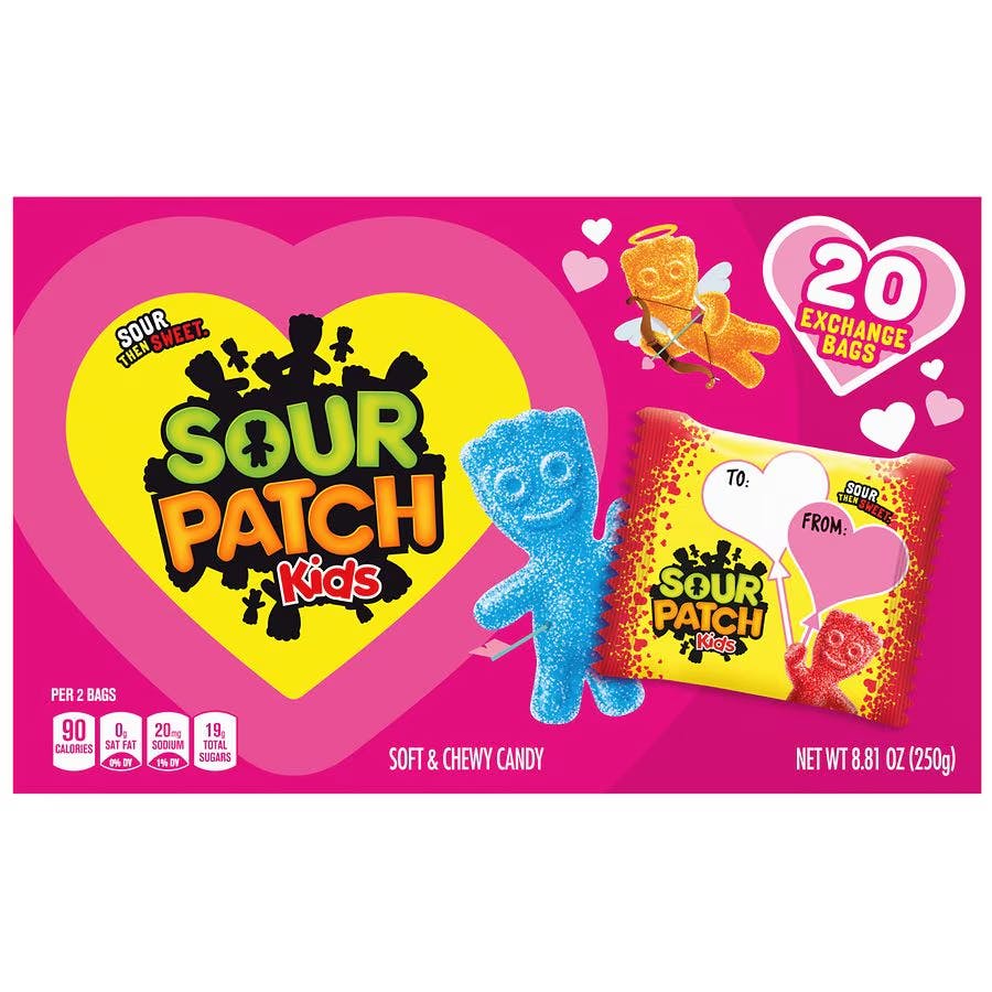2 Sour Patch Kids Exchange Bags