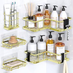 Corner Shower Caddy Organizer Set