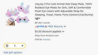 Sleep Mask Discount
